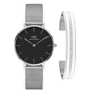        Daniel Wellington Classic bracelet satin white offert