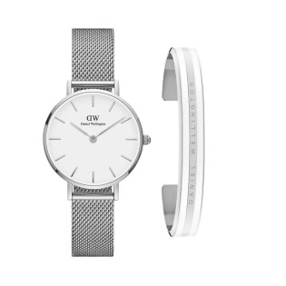         Daniel Wellington Classic bracelet satin white offert